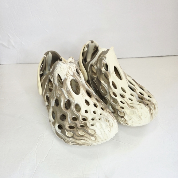 Merrell Womens Hydro Moc Sandles Size 8 Chalk (Ivory/Brown) Slip On - Picture 2 of 11